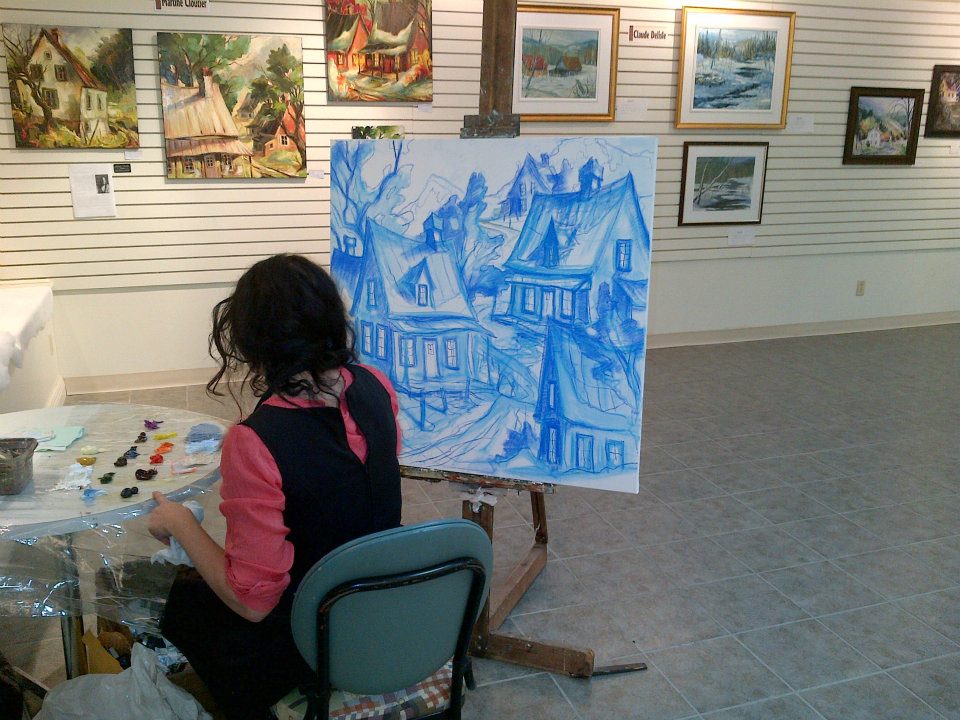 Exposition de peintures